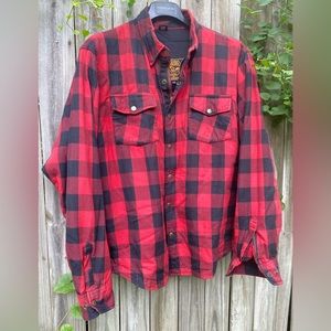 Milwaukee Leather Buffalo Plaid Riding Fkannel